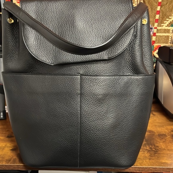 Cuyana Women's Leather Backpack 13-inch - Picture 6 of 8